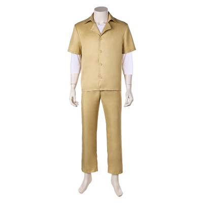 LAZARUS(2025) Axel Men Prison Unifome Cosplay Costume Halloween Carnival Outfit