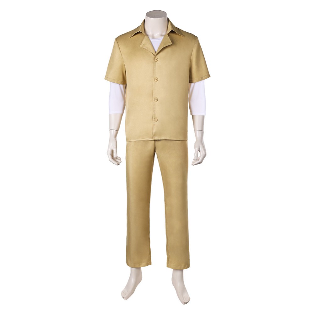 LAZARUS(2025) Axel Men Prison Unifome Cosplay Costume Halloween Carnival Outfit