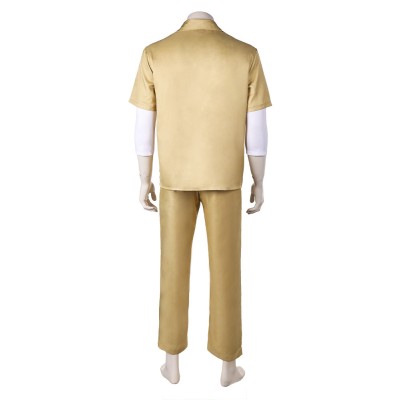 LAZARUS(2025) Axel Men Prison Unifome Cosplay Costume Halloween Carnival Outfit