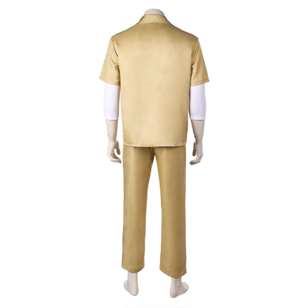 LAZARUS(2025) Axel Men Prison Unifome Cosplay Costume Halloween Carnival Outfit