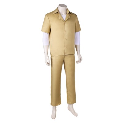 LAZARUS(2025) Axel Men Prison Unifome Cosplay Costume Halloween Carnival Outfit