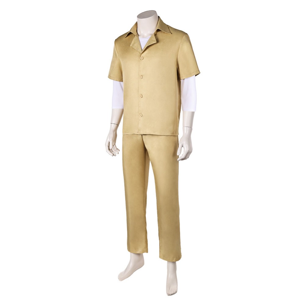 LAZARUS(2025) Axel Men Prison Unifome Cosplay Costume Halloween Carnival Outfit