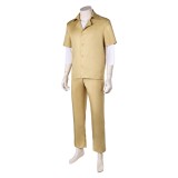 LAZARUS(2025) Axel Men Prison Unifome Cosplay Costume Halloween Carnival Outfit