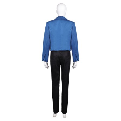 LAZARUS (2025) Christine Women Blue Suit Set Party Cosplay Costume Halloween Carnival
