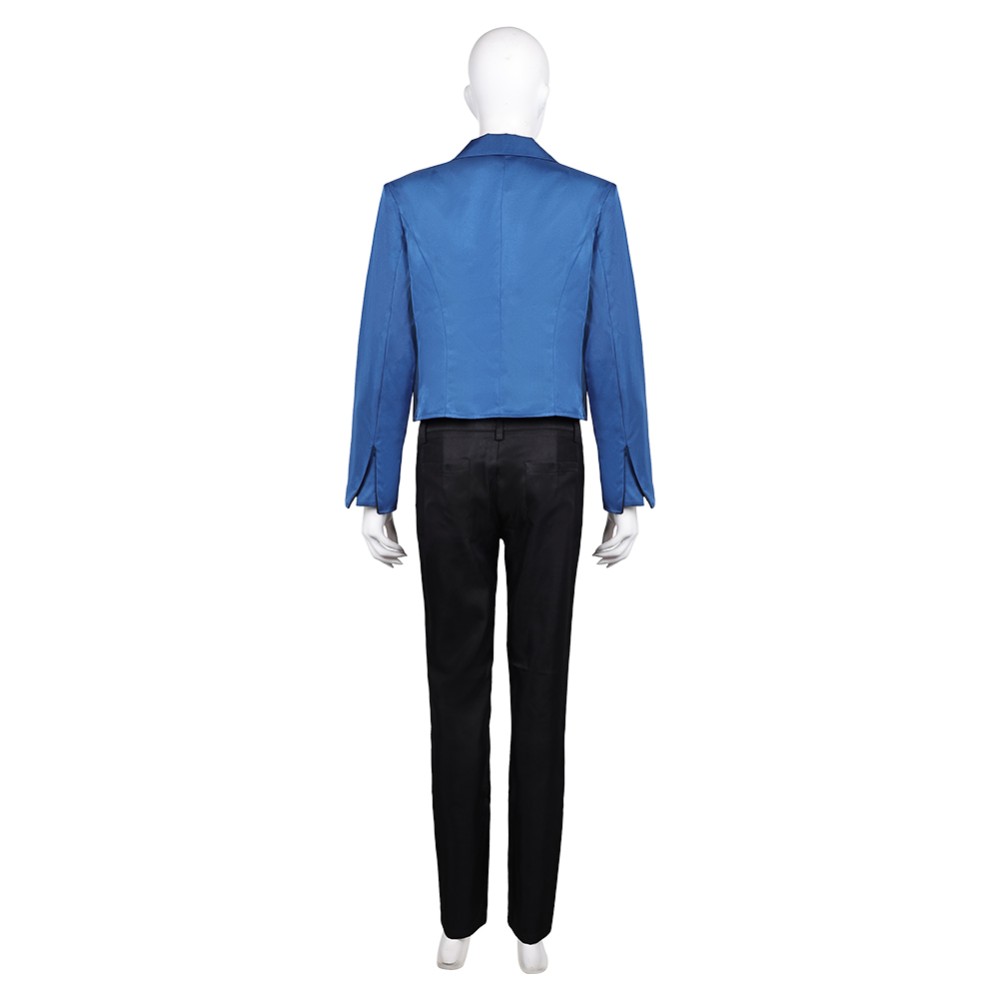 LAZARUS (2025) Christine Women Blue Suit Set Party Cosplay Costume Halloween Carnival