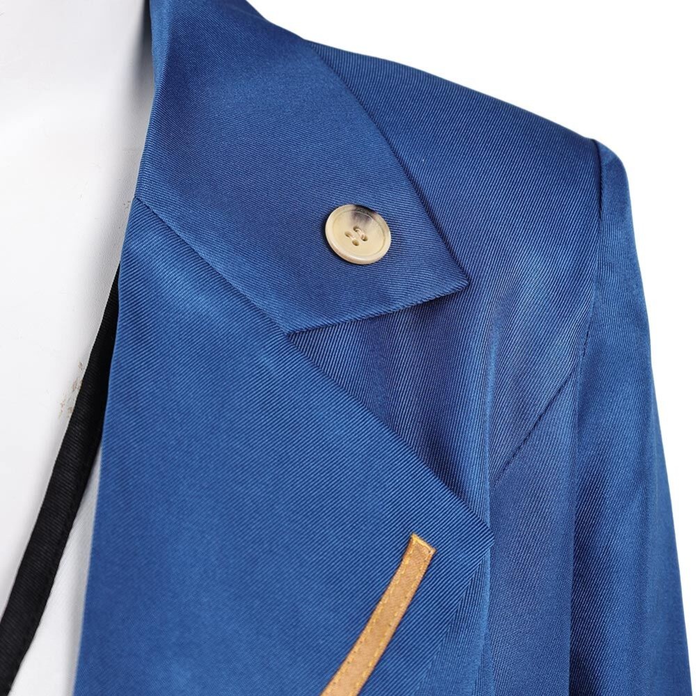 LAZARUS (2025) Christine Women Blue Suit Set Party Cosplay Costume Halloween Carnival