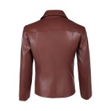 Lawson Brown Coat Cosplay Costume Halloween Carnival Outfit