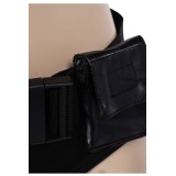 Lara Croft Tomb Raider: The Cradle of Life Lara Croft Black Bikini Set Swimsuit Suit Cosplay Costume Halloween Carnival Outfit