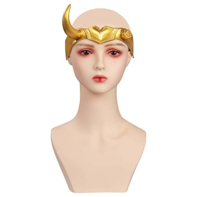Lady Loki Sylvie Mask Latex Masks Helmet Masquerade Party Props Cosplay Costume Halloween Carnival