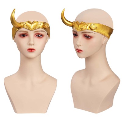 Lady Loki Sylvie Mask Latex Masks Helmet Masquerade Party Props Cosplay Costume Halloween Carnival