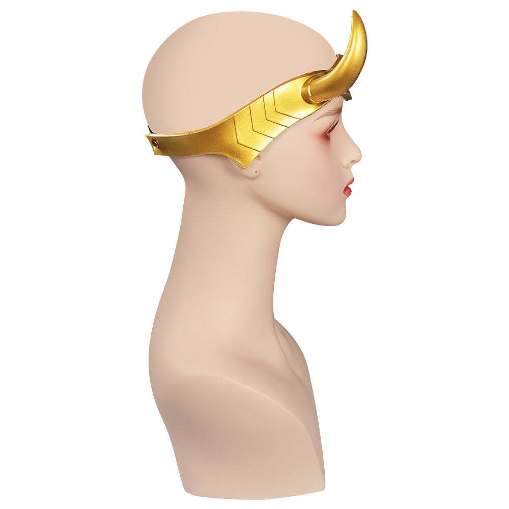 Lady Loki Sylvie Mask Latex Masks Helmet Masquerade Party Props Cosplay Costume Halloween Carnival