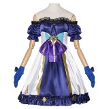 LABUBU Women Purple Lolita Dress Cosplay Costume Halloween Carnival Outfit