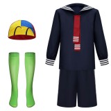 La Llorona Quico Blue Cosplay Costume Halloween Carnival Outfit
