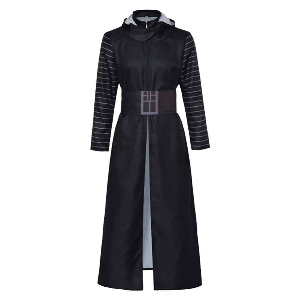 Kylo Ren Black Cosplay Costume Halloween Carnival Outfit