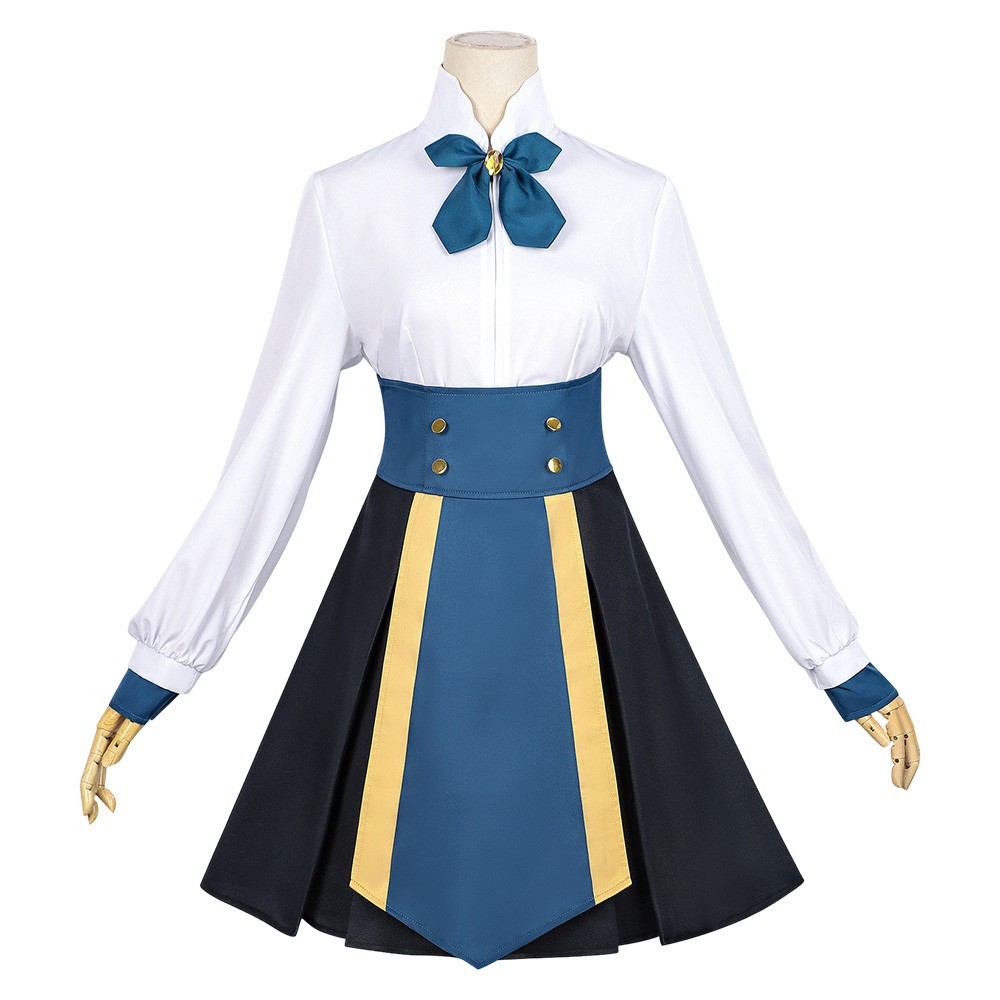 Kunon the Sorcerer Can See Kunon Gurion Women Dress Cosplay Costume Halloween Carnival Outfit