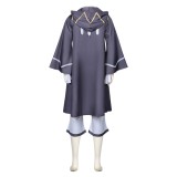 Kunon the Sorcerer Can See Kunon Gurion Women Gray Cosplay Costume Halloween Carnival Outfit
