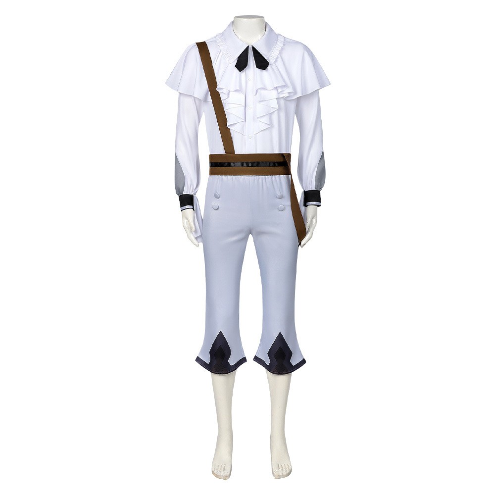 Kunon the Sorcerer Can See Kunon Gurion Women Gray Cosplay Costume Halloween Carnival Outfit
