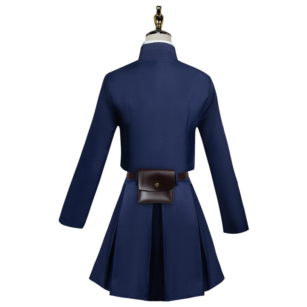 Kugisaki Nobara Blue Skirt Suit Cosplay Costume Halloween Carnival Outfit