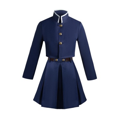 Kugisaki Nobara Blue Skirt Suit Cosplay Costume Halloween Carnival Outfit