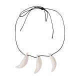Kraven the Hunter (2024）Kraven Necklace Accessories Cosplay Costume Halloween Carnival