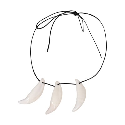 Kraven the Hunter (2024）Kraven Necklace Accessories Cosplay Costume Halloween Carnival