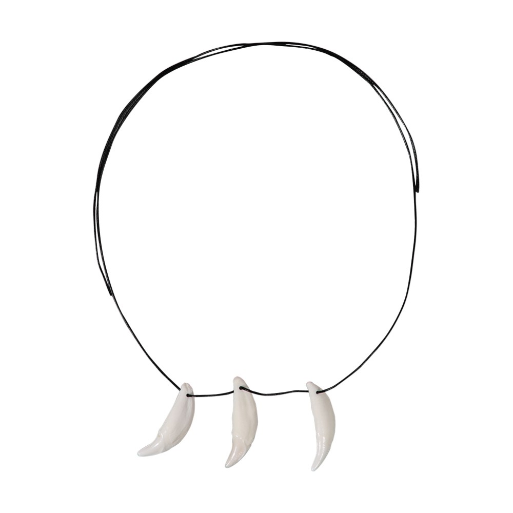 Kraven the Hunter (2024）Kraven Necklace Accessories Cosplay Costume Halloween Carnival