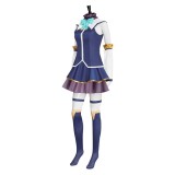 KonoSuba: God‘s Blessing on This Wonderful World! Aqua Women Blue Dress Cosplay Costume Halloween Carnival