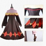 Kono Subarashii Sekai Ni Bakuen Wo - Megumin Party Suit Cosplay Costume Halloween Carnival Outfit