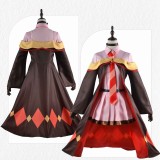 Kono Subarashii Sekai Ni Bakuen Wo - Megumin Party Suit Cosplay Costume Halloween Carnival Outfit