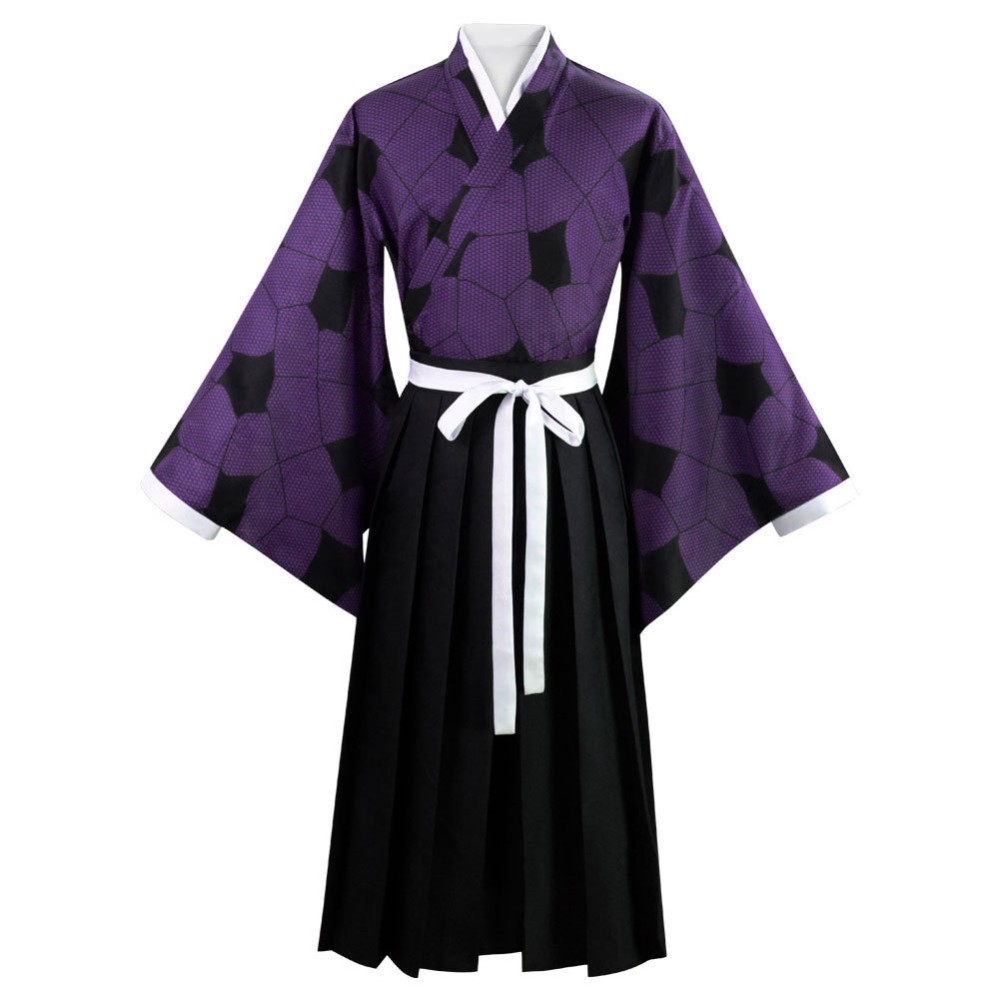 Kokushibo Suit Cosplay Costume Halloween Carnival Outfit