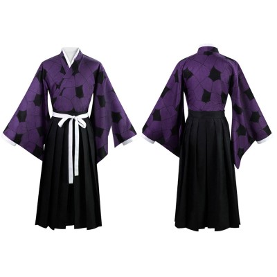 Kokushibo Suit Cosplay Costume Halloween Carnival Outfit