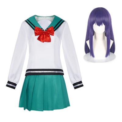Kokomi Teruhashi Women School Uniform Cosplay Costume Halloween Carnival