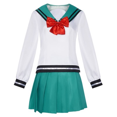 Kokomi Teruhashi Women School Uniform Cosplay Costume Halloween Carnival