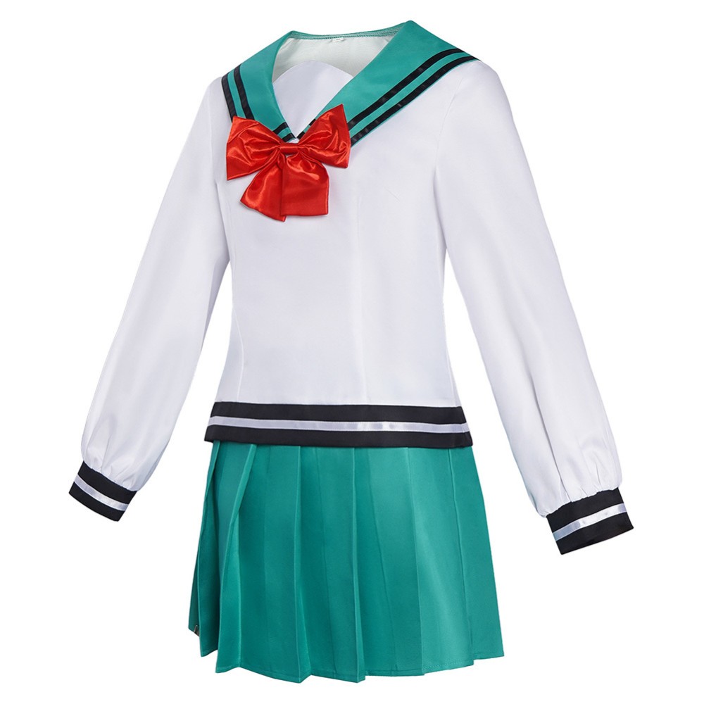 Kokomi Teruhashi Women School Uniform Cosplay Costume Halloween Carnival