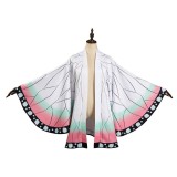Kochou Shinobu Kimono Cloak Suit Cosplay Costume Halloween Carnival Outfit