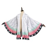 Kochou Shinobu Kimono Cloak Suit Cosplay Costume Halloween Carnival Outfit