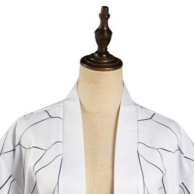 Kochou Shinobu Kimono Cloak Suit Cosplay Costume Halloween Carnival Outfit
