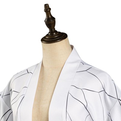 Kochou Shinobu Kimono Cloak Suit Cosplay Costume Halloween Carnival Outfit