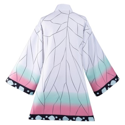 Kochou Shinobu Cloak Earings Belt Suit Cosplay Costume Halloween Carnival Outfit