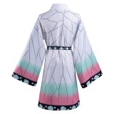 Kochou Shinobu Cloak Earings Belt Suit Cosplay Costume Halloween Carnival Outfit