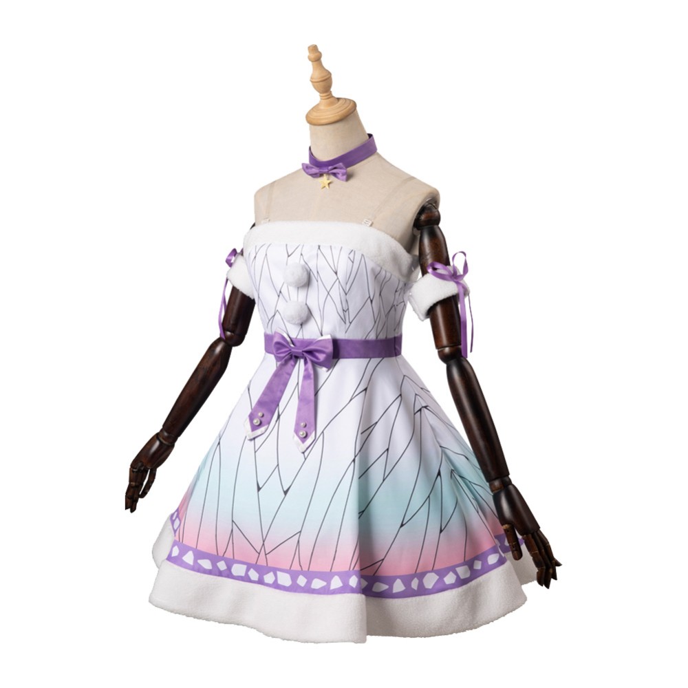 Kochou Shinobu Codplay Christmas Dress Suit UUstyle® Cosplay Costume Halloween Carnival Outfit