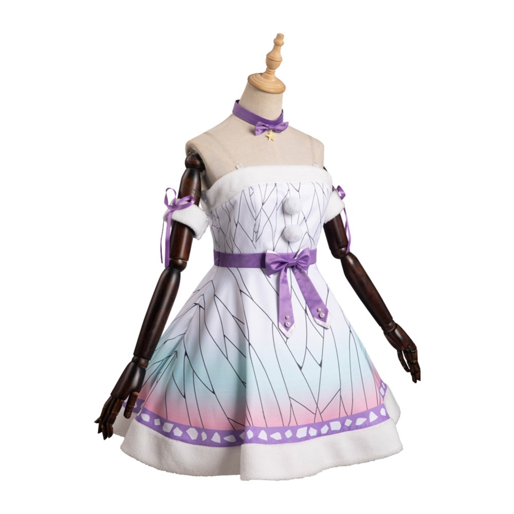 Kochou Shinobu Codplay Christmas Dress Suit UUstyle® Cosplay Costume Halloween Carnival Outfit