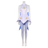 Knights of Guinevere Guinevere White Short Dress Socks Set Party Cosplay Costume Halloween Carnival