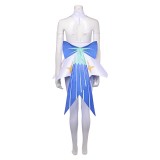 Knights of Guinevere Guinevere White Short Dress Socks Set Party Cosplay Costume Halloween Carnival