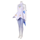 Knights of Guinevere Guinevere White Short Dress Socks Set Party Cosplay Costume Halloween Carnival
