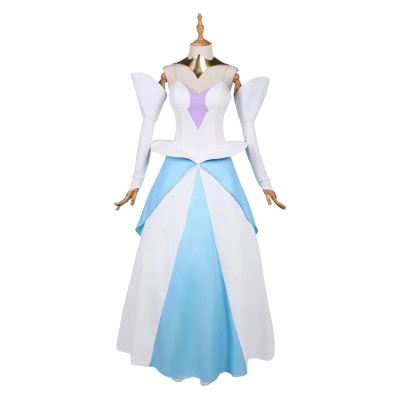 Knights of Guinevere Guinevere Royal White Gown Party Cosplay Costume Halloween Carnival