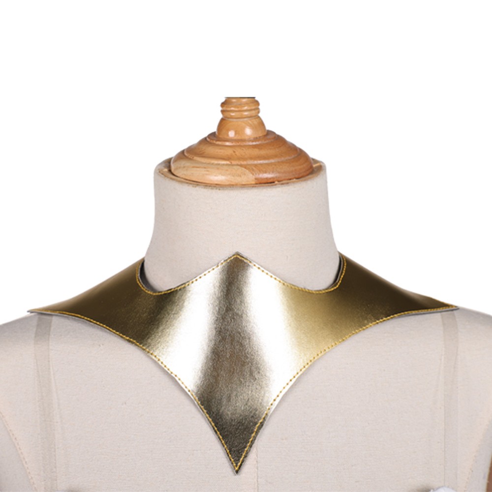 Knights of Guinevere Guinevere Royal White Gown Party Cosplay Costume Halloween Carnival