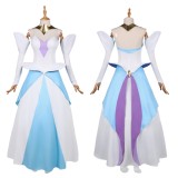 Knights of Guinevere Guinevere Royal White Gown Party Cosplay Costume Halloween Carnival
