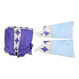 Knights of Guinevere Guinevere Blue Dress Sleeves Party Cosplay Costume Halloween Carnival
