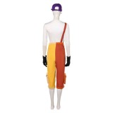 Knights of Guinevere Frank Hat Overalls Set Party Cosplay Costume Halloween Carnival